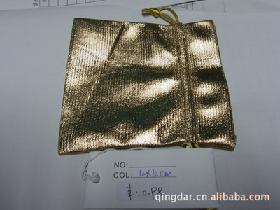 【【厂家直销】精美金银绒布袋可定制尺寸规格款式 精美布袋批发】价格,厂家,图片,绒布袋,东莞市庆吉包装制品-
