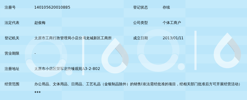 太原市小店区穿石文化用品贸易中心